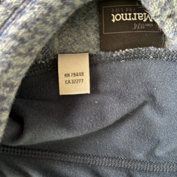 Marmot small sweater fleece tunic top - Picture 5 of 10